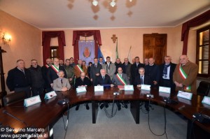 Gruppo autorit&agrave; Monteu 1