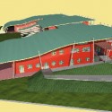 Nuova scuola media alla Moretta: una proiezione 3D del progetto