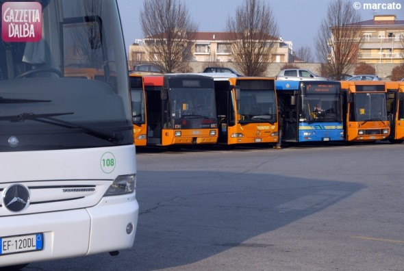 alba parcheggio bus