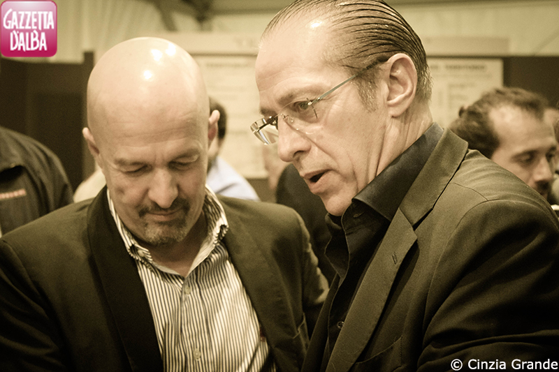 Marco Berry e Paolo Berlusconi al Palatartufo