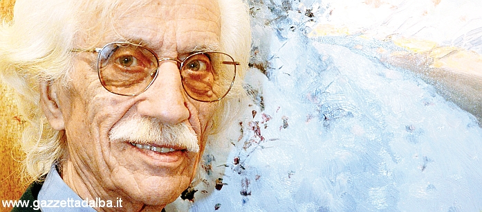Guarene piange Dino Pasquero, artista e fondatore della Pinacoteca del Roero
