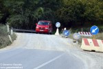 Strada chiusa per lavori da Campetto a Castino