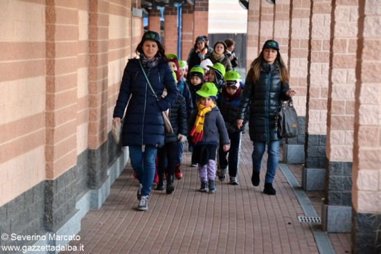 Ad Alba si va scuola anche con il Piedibus