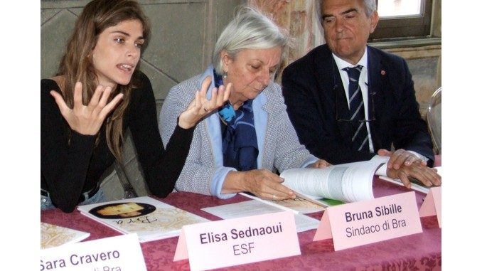 Bra: cittadinanza onoraria a Elisa Sednaoui