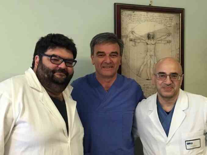 L'urologo Giuseppe Fasolis va in pensione