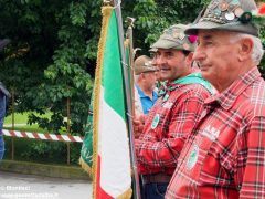 Ceresole imbandierata ha reso omaggio alle penne nere 43