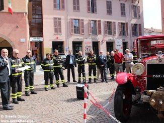 Alba, ai Vigili del fuoco un mezzo storico del 1928