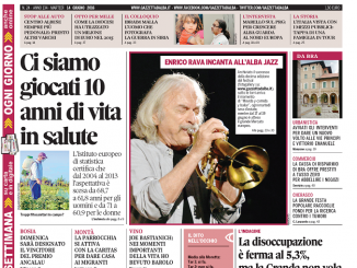 La copertina di Gazzetta d’Alba del 14 giugno 2016 1