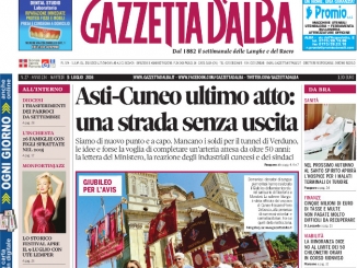 La copertina di Gazzetta d’Alba del 5 luglio