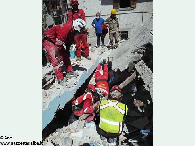 Sisma centro Italia: partiti da Alba i cani da ricerca dell’Anc 1