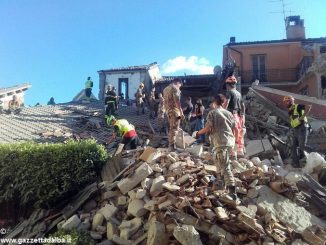 Sette volontari della Misericordia Santa Chiara di Alba in soccorso ai terremotati