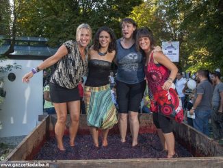 Festa della vendemmia nel parco di Fontanafredda a Serralunga