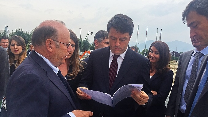 Asti-Cuneo: Biraghi consegna a Renzi un documento per il rilancio della provincia