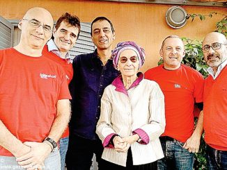 Delegazione di Canelli a Roma per consegnare  il premio Classico 2016 a Emma Bonino