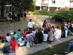 Bambini a lezione di teatro in italiano e in inglese alla Moretta 4