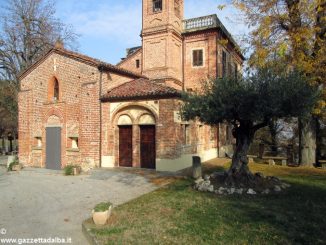 In sacrestia, ai Piloni di Montà, le foto di tutti i caduti roerini