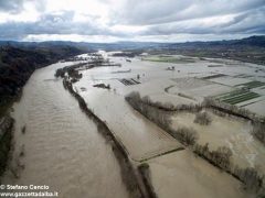 Piena del Tanaro e maltempo: nel Roero si contano i danni