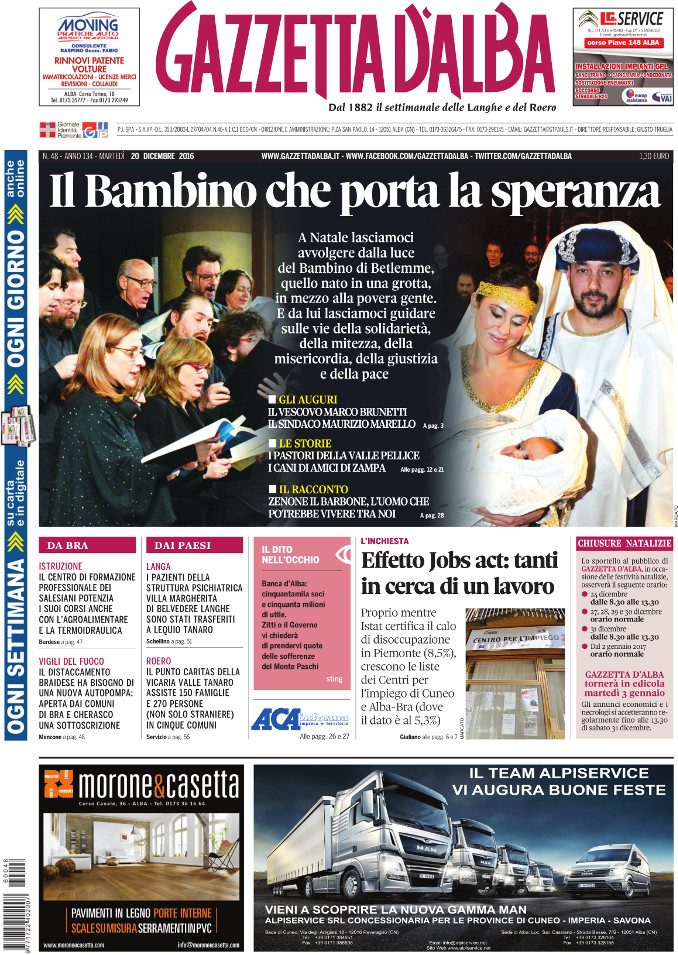 La copertina di Gazzetta in edicola martedì 20 dicembre