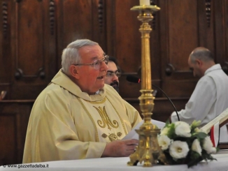 Il saluto commosso del Vescovo Brunetti al priocchese padre Stefano