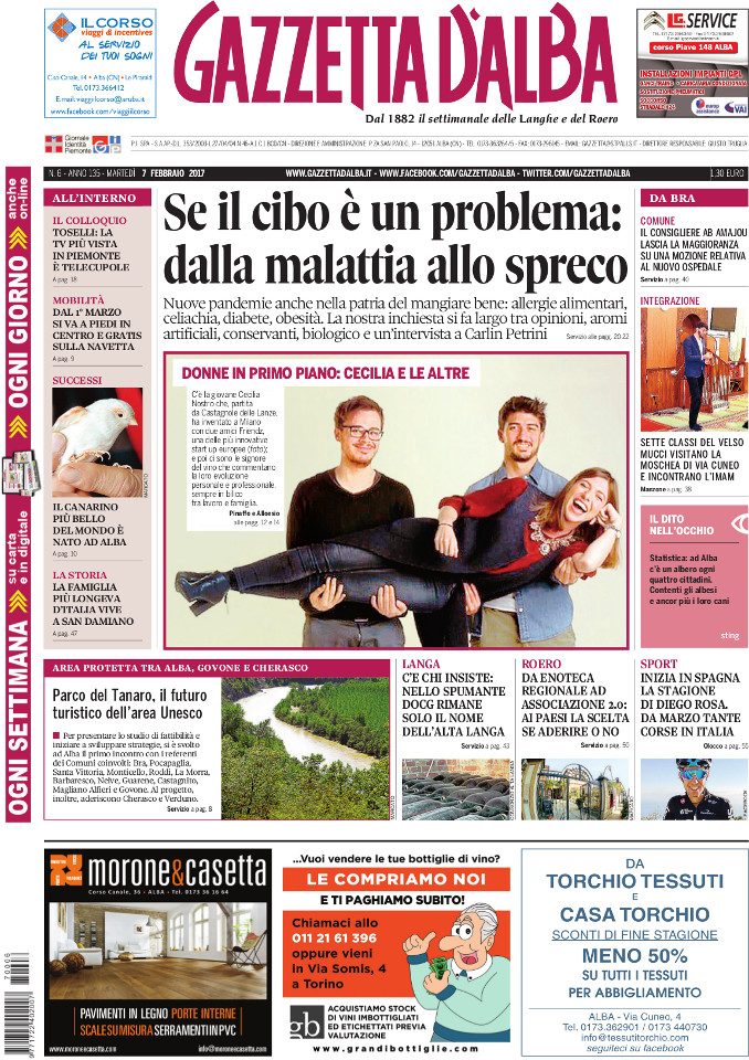 La copertina di Gazzetta in edicola martedì 7 febbraio