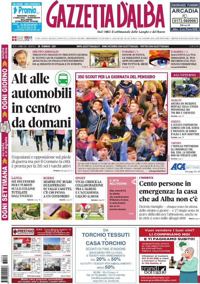 La copertina di Gazzetta in edicola martedì 28 febbraio