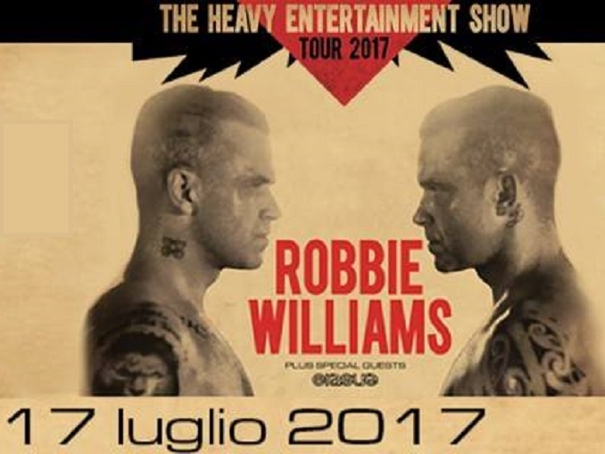 Sarà Robbie Williams a chiudere il programma di Collisioni, lunedì 17 luglio
