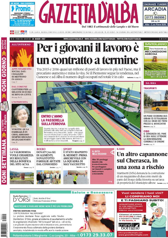 La copertina di Gazzetta in edicola martedì 14 marzo