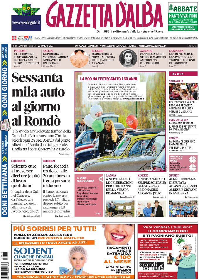 La copertina di Gazzetta in edicola martedì 21 marzo