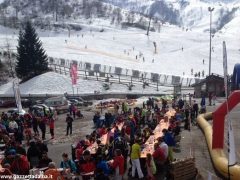 Oltre 370 persone ad Artesina per la Festa sulla neve della Ferrero 13