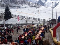 Oltre 370 persone ad Artesina per la Festa sulla neve della Ferrero 2