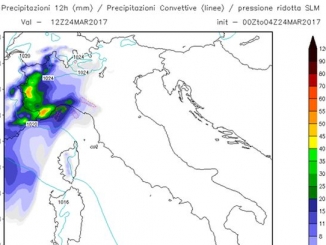 Meteo: maltempo alternato a pause temporanee