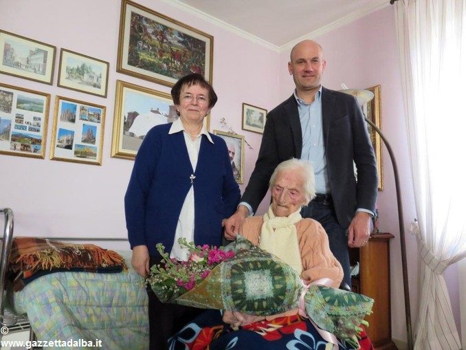 È morta la nonna più longeva di Cherasco (105 anni)