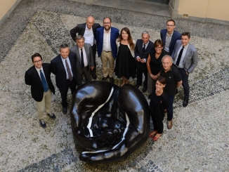 L'economista Tommaso Nannicini in visita alla Fondazione Crc