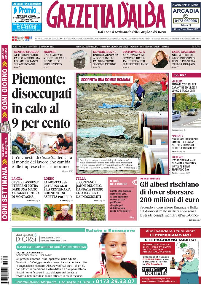 La copertina di Gazzetta di martedì 9 maggio