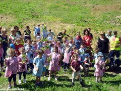 Dietro al Salone di Vezza nascerà un bosco, grazie ai bimbi e alla Regione 15