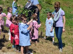 Dietro al Salone di Vezza nascerà un bosco, grazie ai bimbi e alla Regione 1