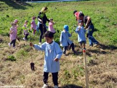 Dietro al Salone di Vezza nascerà un bosco, grazie ai bimbi e alla Regione 3