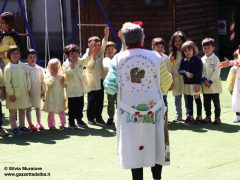 Fotogallery: i momenti più belli della visita dei "nasi rossi" alla scuola dell