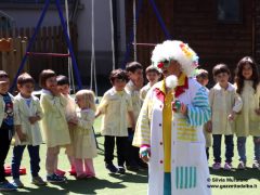 Fotogallery: i momenti più belli della visita dei "nasi rossi" alla scuola dell