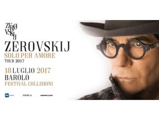 Collisioni annuncia un nuovo appuntamento: Renato Zero in concerto a Barolo il 18 luglio