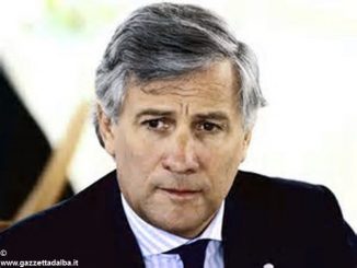 Il presidente del Parlamento europeo, Antonio Tajani, ospite alla assemblea di Banca d’Alba