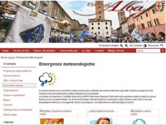 Emergenza caldo: il Municipio di Alba invita i cittadini a consultare i bollettini meteo sul sito di Piazza Duomo