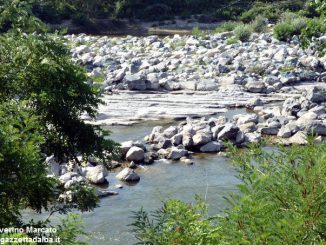 Caldo: anche il Tanaro è in secca