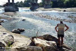 Caldo: anche il Tanaro è in secca 4