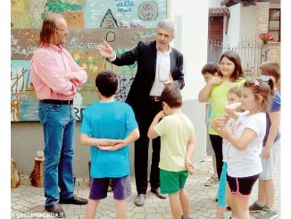 Scene di vita nel borgo dipinte dagli alunni