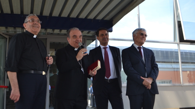 Il Vescovo Monsignor Marco Brunetti ha visitato la sede di Egea