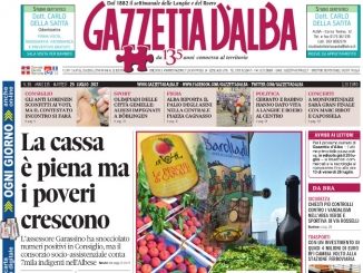 La copertina di Gazzetta di martedì 25 luglio