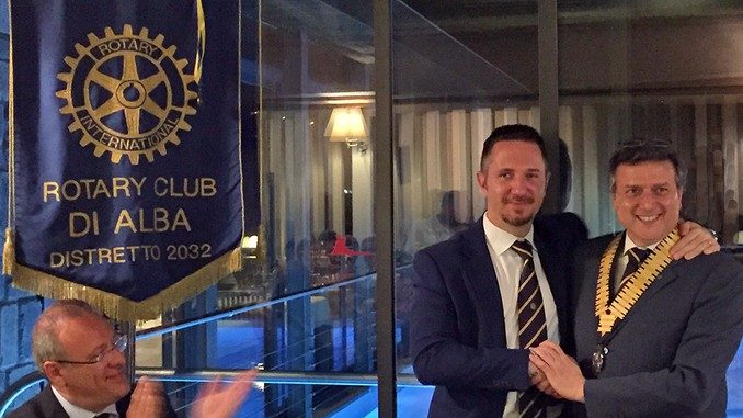 Rotary: Francesco Caffa sale in carica per il nuovo anno del club albese