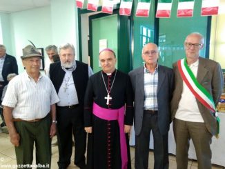 Il vescovo Marco Brunetti alla casa di riposo Divina Misericordia 3