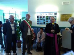 Il vescovo Marco Brunetti alla casa di riposo Divina Misericordia 4